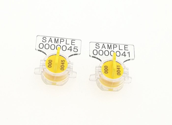 Tamper proof plastic electric meter box seals MS-103